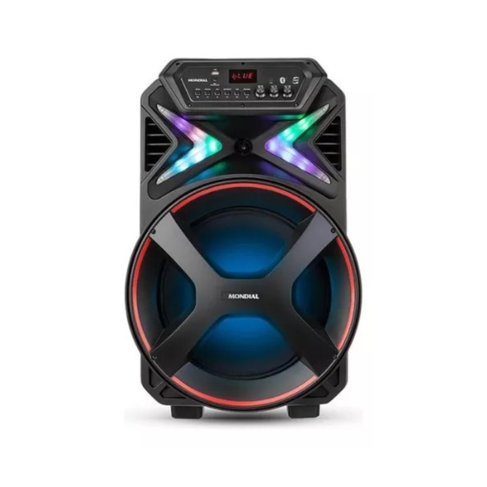 Caixa De Som Amplificada Mondial Connect Lights Plus Cm-700 Caixa De Som Amplificada Mondial Connect Lights Plus Cm-700